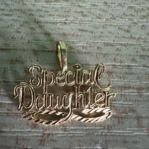 14k Gold “Special Daughter” Charm